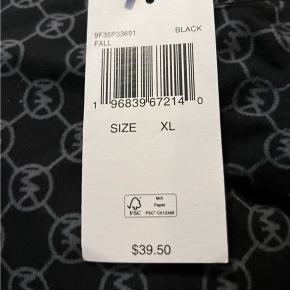 NWT Michael Kors Pajama/Lounge Pants Size XL (fleece) - Picture 2 of 3